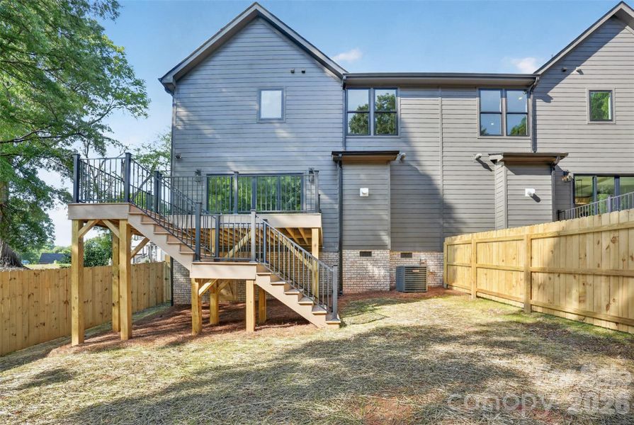Exterior details and patio area of a home in , Charlotte (Image 22). Exterior details and patio area of a home in , Charlotte (Image 22).