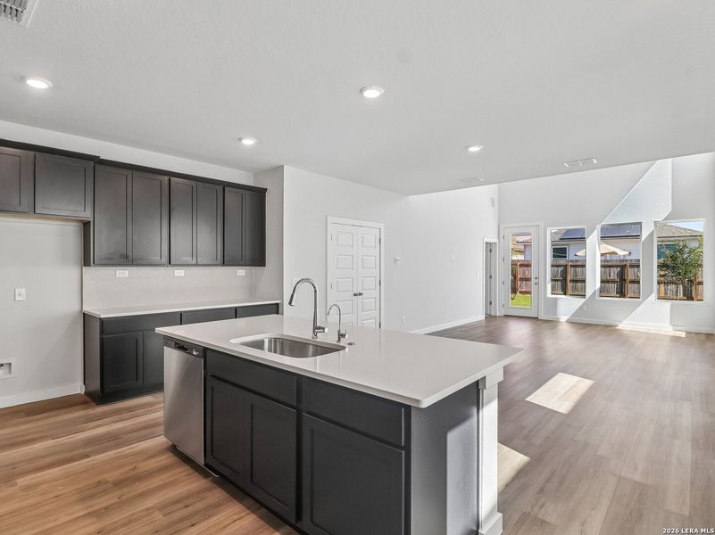 Furnished interior view inside a new home in Talley Fields, San Antonio (Image 10).