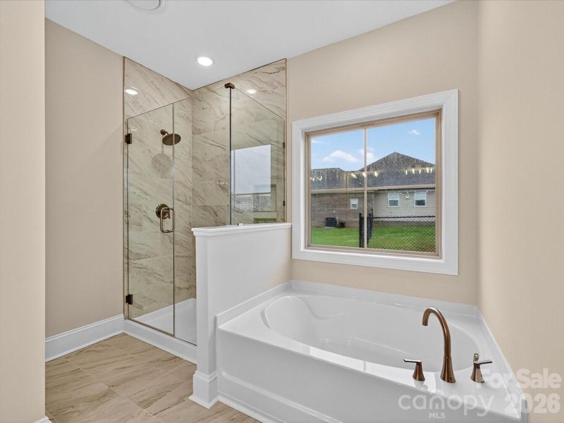 Furnished interior view inside a new home in , Monroe (Image 13).