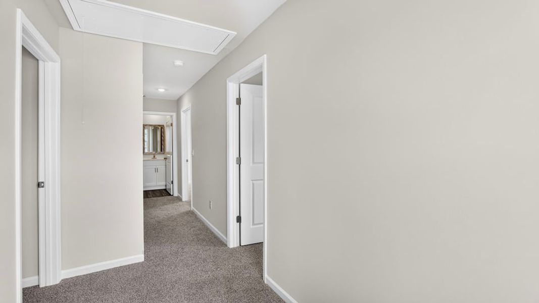 Spacious, unfurnished interior of a new home in Harper Ridge, Roebuck (Image 26).