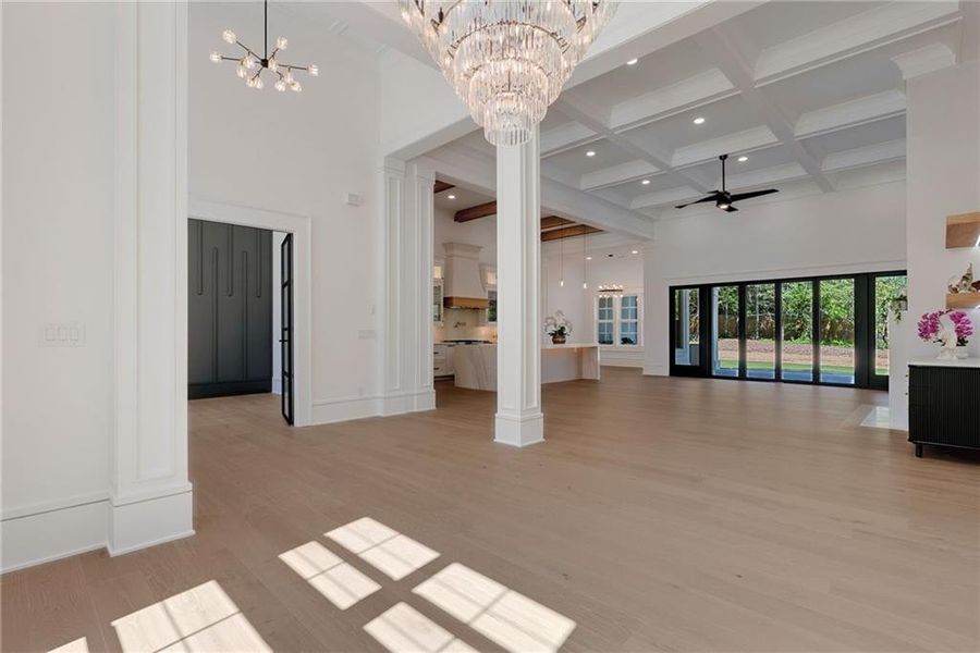 Spacious, unfurnished interior of a new home in , Monroe (Image 129).