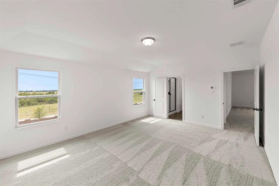 Spacious, unfurnished interior of a new home in Brookshire at Legacy Hills-50s, Celina (Image 18). Spacious, unfurnished interior of a new home in Brookshire at Legacy Hills-50s, Celina (Image 18).