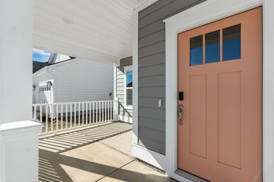 Exterior details and patio area of a home in , Summerville (Image 36). Exterior details and patio area of a home in , Summerville (Image 36).
