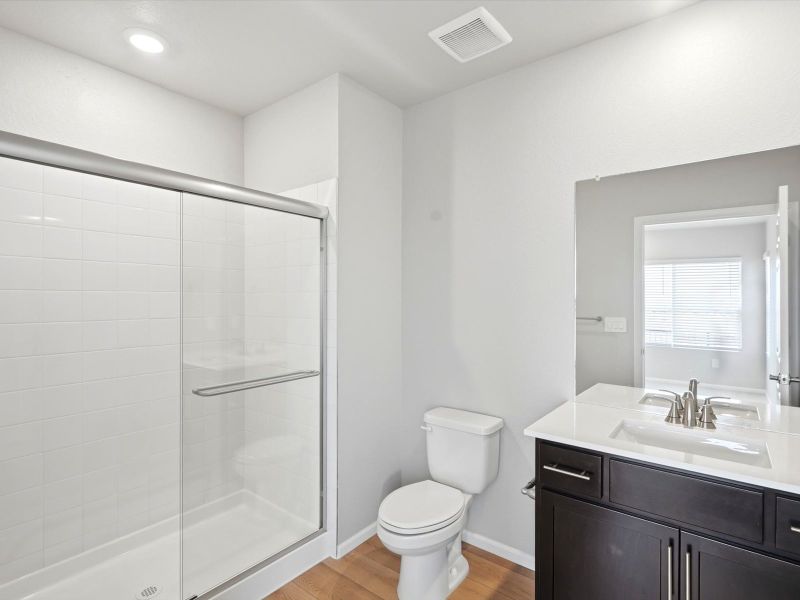 Furnished interior view inside a new home in Three Hills, Morrison (Image 8).