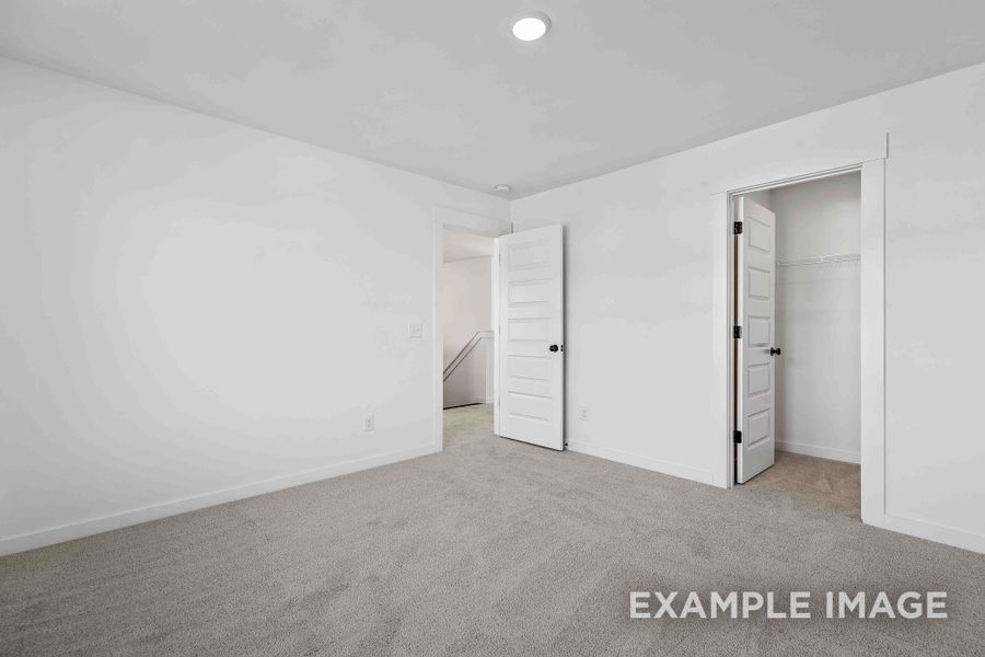 Representative unfurnished interior of a home built from the The Willow C by Davidson Homes LLC in Woods Crossing, Gallatin (Image 32).