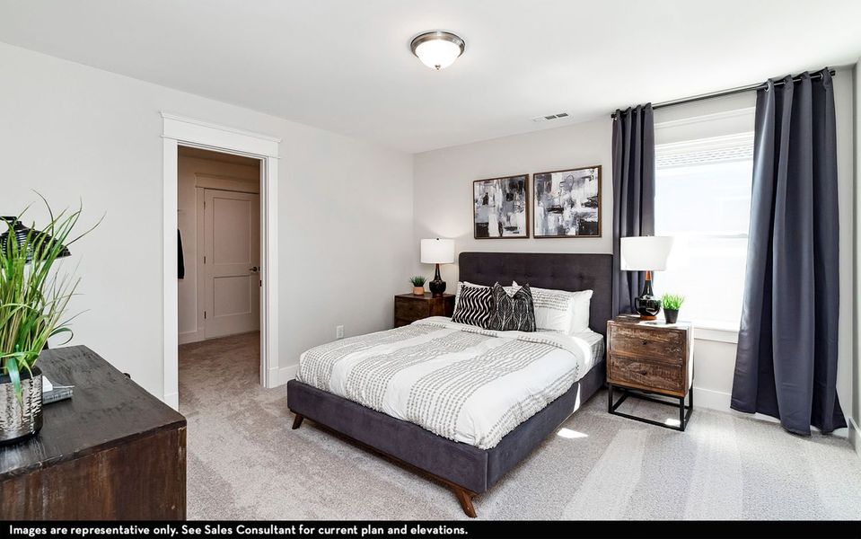 Furnished interior view inside a new home in Aden Woods, Fairview (Image 47). Furnished interior view inside a new home in Aden Woods, Fairview (Image 47).