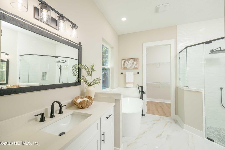 Furnished interior view inside a new home in , St. Augustine (Image 5).