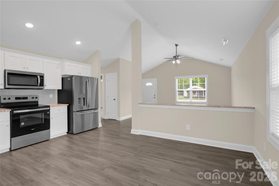 Kitchen toward Living Room