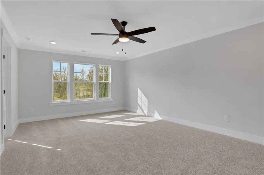 Spacious, unfurnished interior of a new home in Villas at Dawsonville Townhomes, Dawsonville (Image 23).