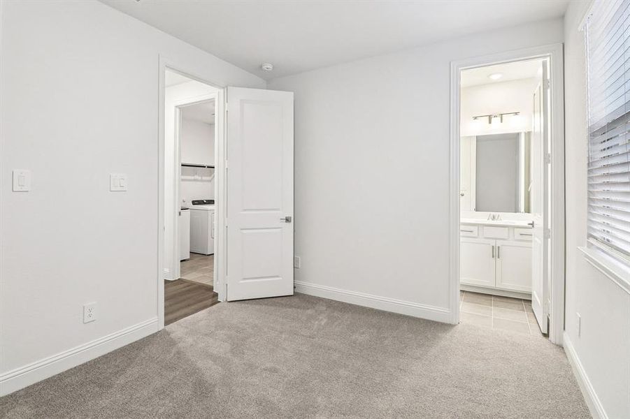 Spacious, unfurnished interior of a new home in Ashford Park - Texana Series, Corinth (Image 28). Spacious, unfurnished interior of a new home in Ashford Park - Texana Series, Corinth (Image 28).