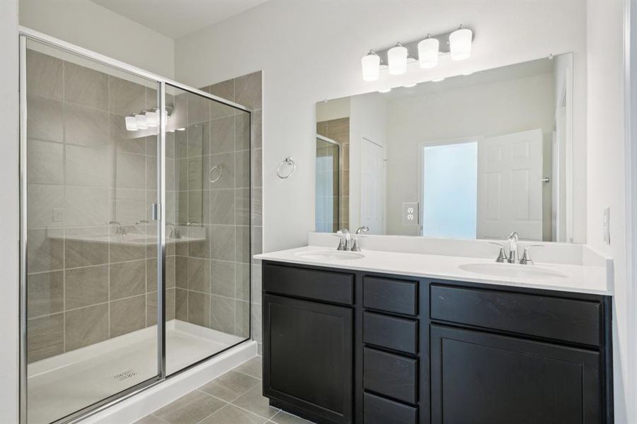 Furnished interior view inside a new home in Heartland Signature, Crandall (Image 9).