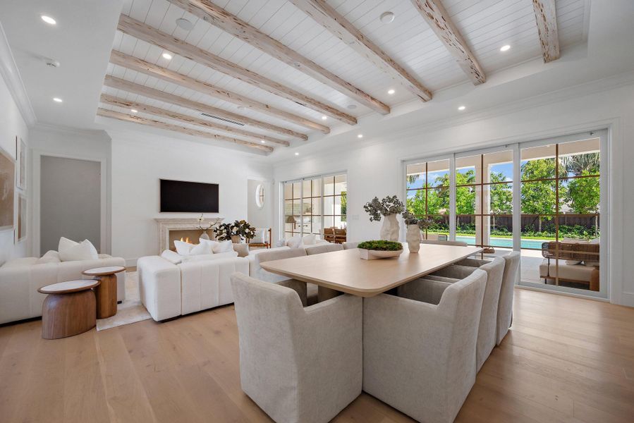 Open Concept Living and Dining1