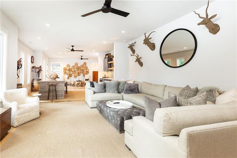Furnished interior view inside a new home in , Marietta (Image 14).