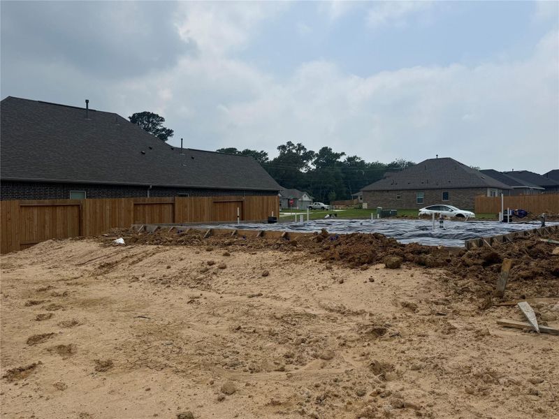 Site preparation for new homesites in Lexington Heights, Willis (Image 5).