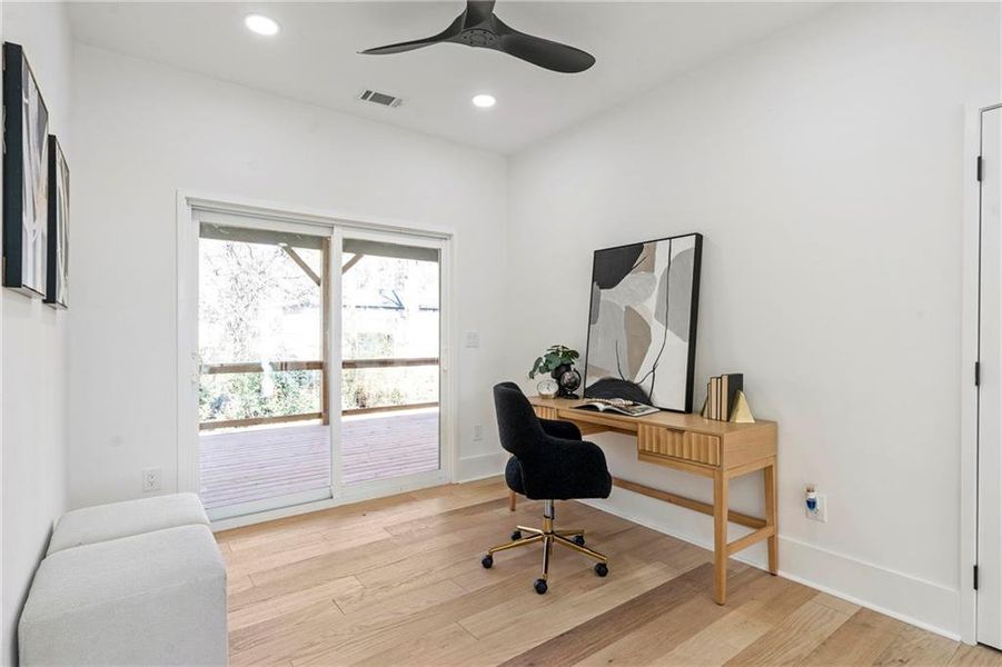 Furnished interior view inside a new home in , Decatur (Image 61).