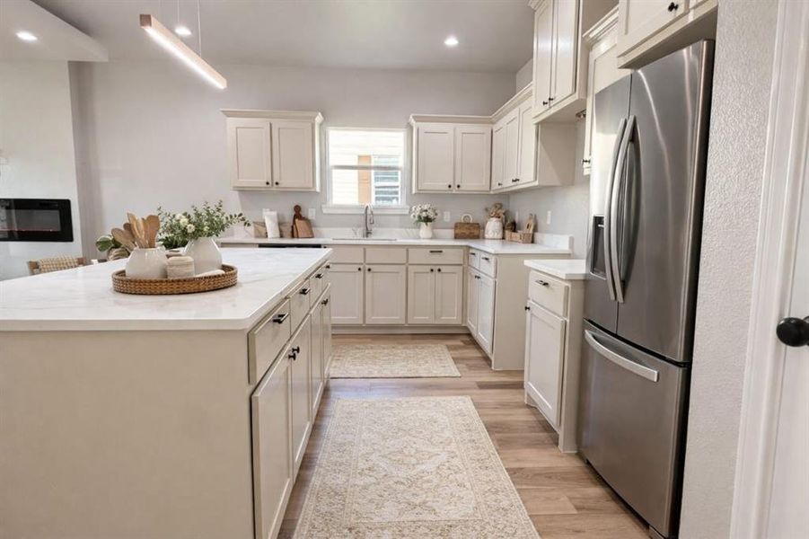 Virtual staging for illustration purposes only.