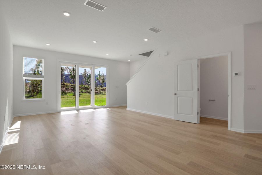 Spacious, unfurnished interior of a new home in Brook Forest - Townhomes, St. Augustine (Image 22).