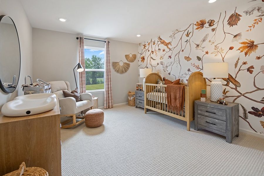 Representative furnished interior of a home built from the 2338 Modeled by KB Home in Cottages at Clovis Point, Kings Mountain (Image 16).