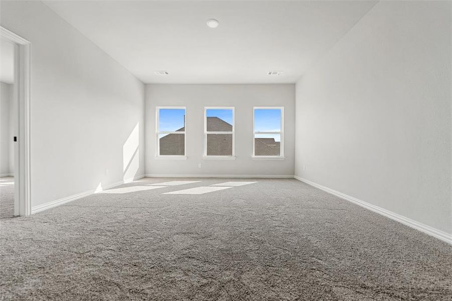Spacious, unfurnished interior of a new home in Fairview Meadows, New Fairview (Image 26). Spacious, unfurnished interior of a new home in Fairview Meadows, New Fairview (Image 26).