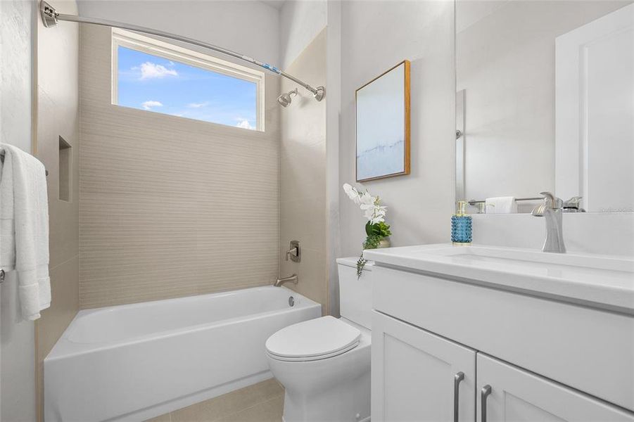 Furnished interior view inside a new home in , Newberry (Image 17).