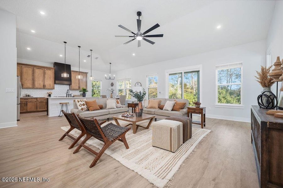 Furnished interior view inside a new home in , Middleburg (Image 9).