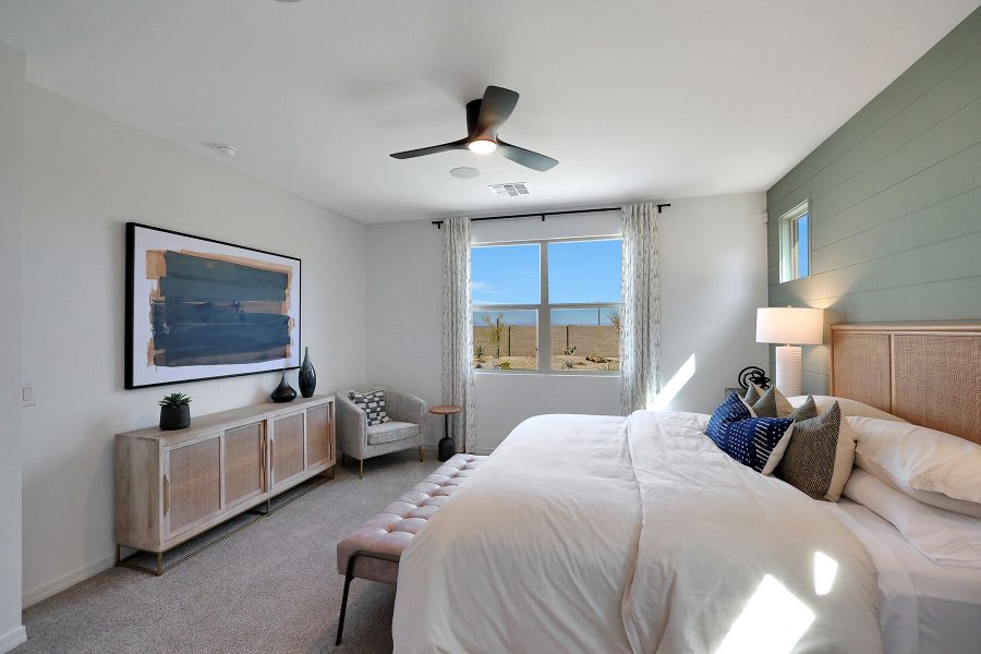 Representative furnished interior of a home built from the Ginger by Mattamy Homes in Empire Pointe, Queen Creek (Image 27). Representative furnished interior of a home built from the Ginger by Mattamy Homes in Empire Pointe, Queen Creek (Image 27).