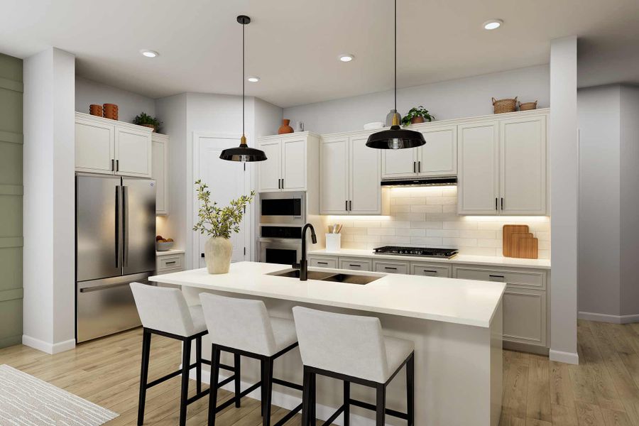 The Penny - Optional Cooktop Kitchen