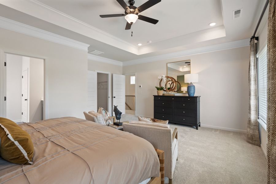 Furnished interior view inside a new home in Wind Haven, Ooltewah (Image 12).