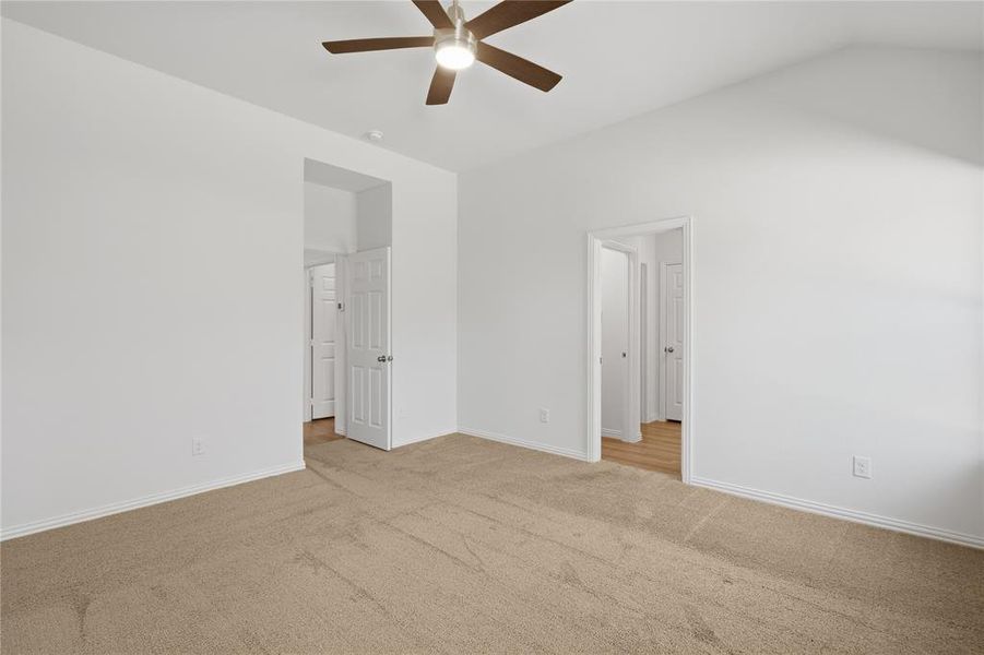 Spacious, unfurnished interior of a new home in Courtland Place, Cleburne (Image 19). Spacious, unfurnished interior of a new home in Courtland Place, Cleburne (Image 19).