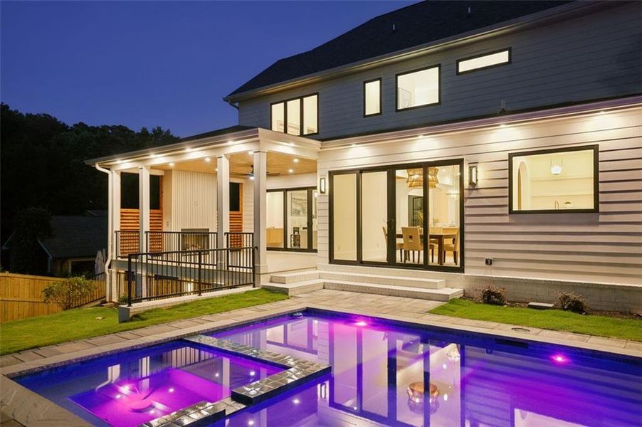 Exterior details and patio area of a home in , Brookhaven (Image 28). Exterior details and patio area of a home in , Brookhaven (Image 28).