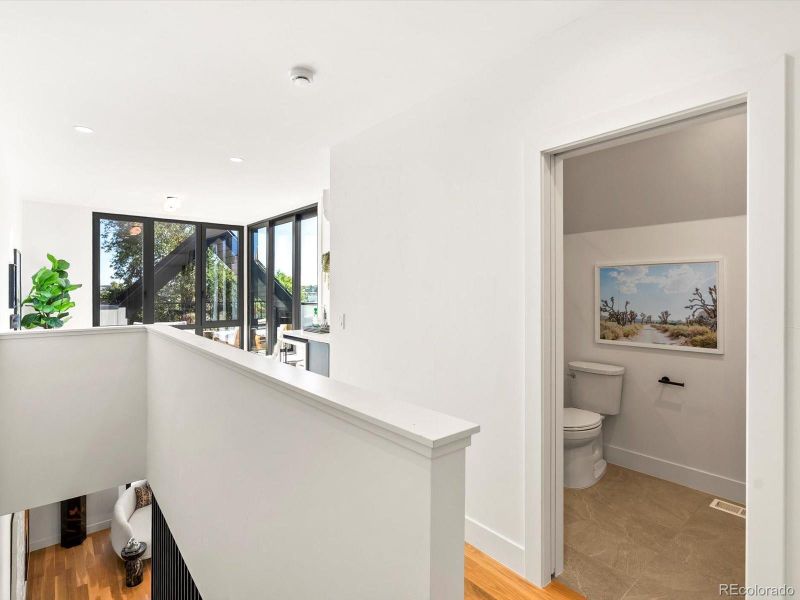 Furnished interior view inside a new home in , Denver (Image 44).