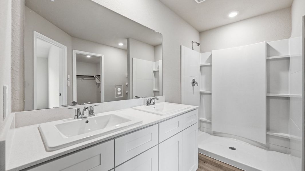 Furnished interior view inside a new home in Hickory Grove, Krum (Image 14).