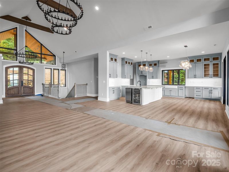 Spacious, unfurnished interior of a new home in , Mill Spring (Image 19).