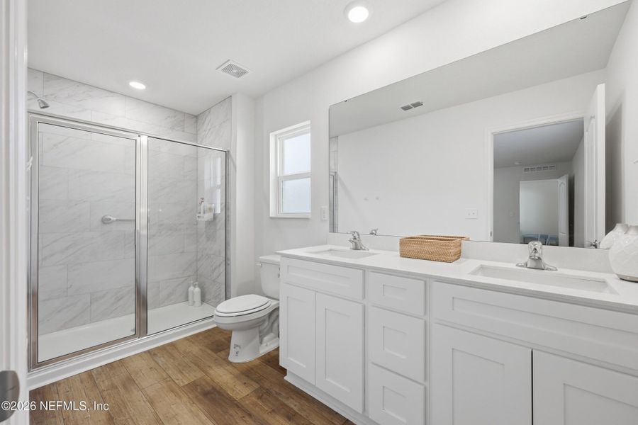 Furnished interior view inside a new home in , Hilliard (Image 7).