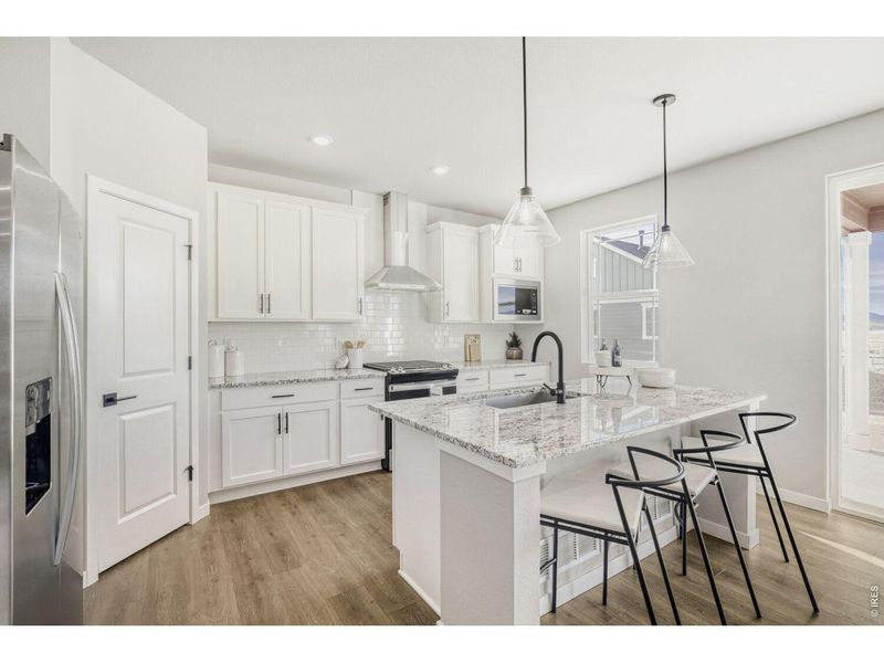 Furnished interior view inside a new home in Farmstead, Berthoud (Image 5).