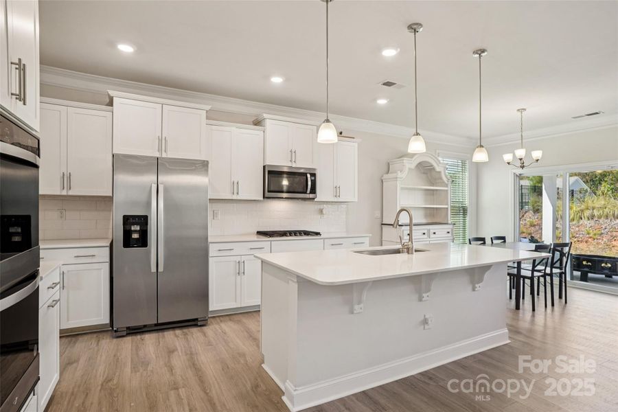Furnished interior view inside a new home in Falls Cove, Troutman (Image 21).