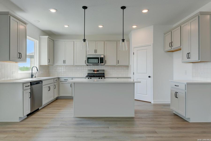 Furnished interior view inside a new home in Arcadia Ridge, San Antonio (Image 5).