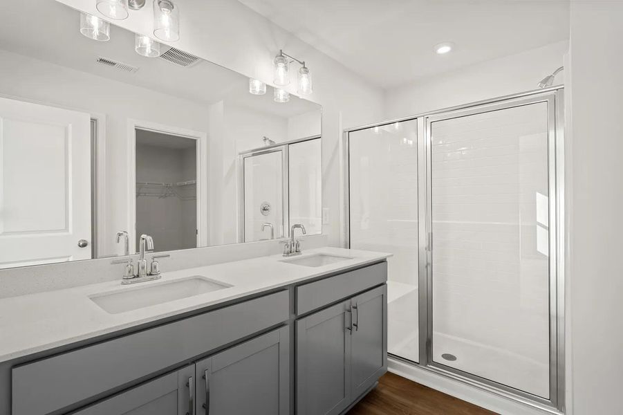 The Blackwell B Primary Suite Bathroom The Blackwell B Primary Suite Bathroom