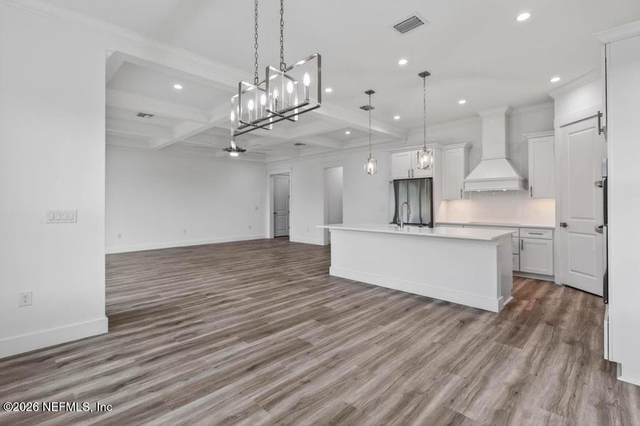 Spacious, unfurnished interior of a new home in , St. Johns (Image 75).