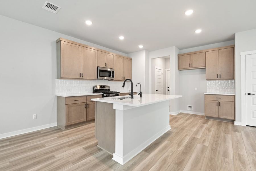 Furnished interior view inside a new home in Union Collection at Park Central, Georgetown (Image 13).