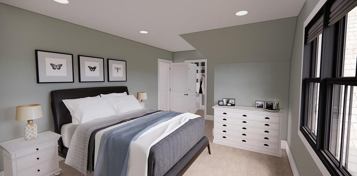 Furnished interior view inside a new home in , Lake Worth (Image 11).