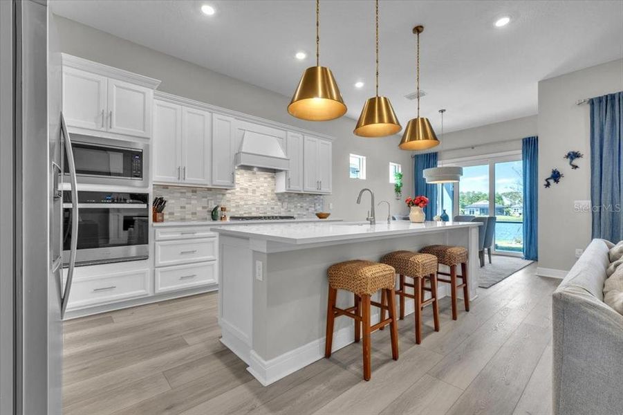 Furnished interior view inside a new home in , Parrish (Image 9).