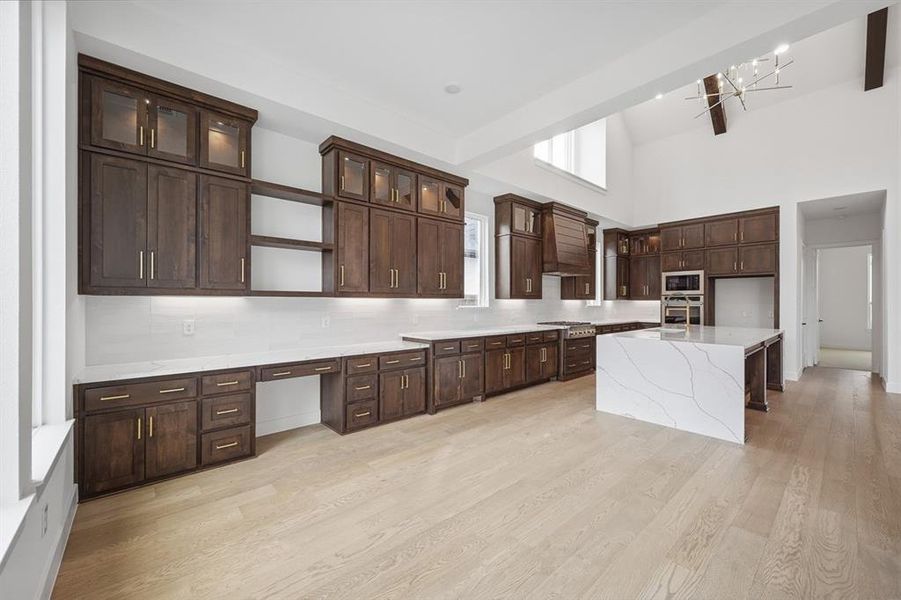 Furnished interior view inside a new home in StarView, Prosper (Image 13).