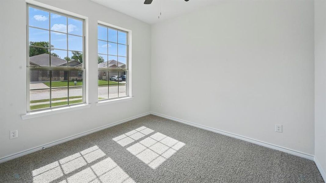Spacious, unfurnished interior of a new home in Silverado, Aubrey (Image 19).