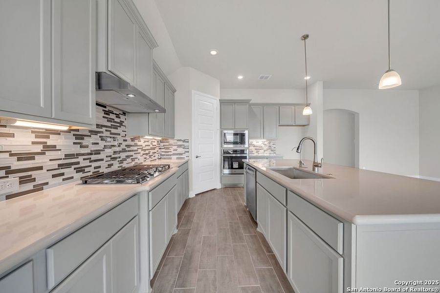 Furnished interior view inside a new home in The Parklands, Schertz (Image 7). Furnished interior view inside a new home in The Parklands, Schertz (Image 7).