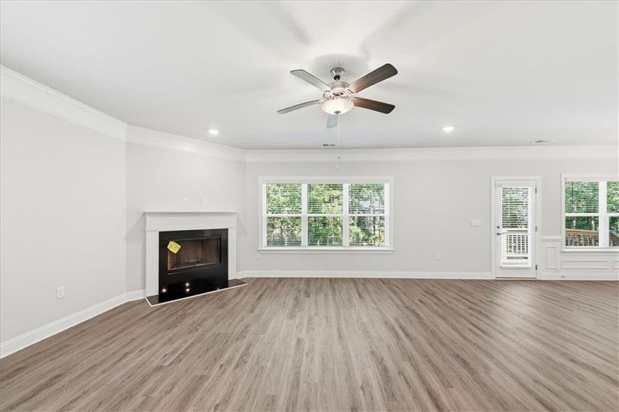Spacious, unfurnished interior of a new home in Tuscany Hills, Douglasville (Image 44). Spacious, unfurnished interior of a new home in Tuscany Hills, Douglasville (Image 44).