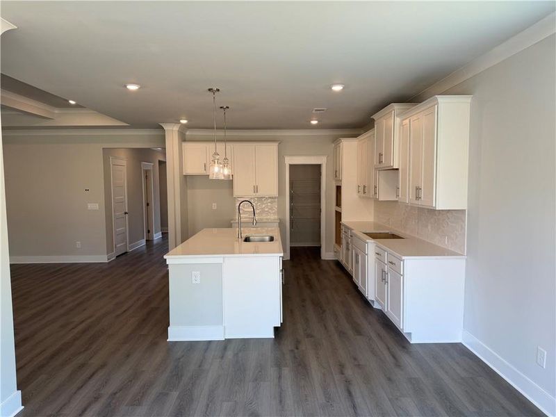 Furnished interior view inside a new home in Mallard’s Landing, Jefferson (Image 10).