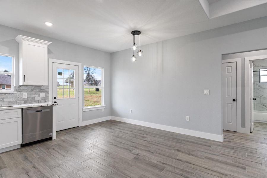 Spacious, unfurnished interior of a new home in , Trinity (Image 8). Spacious, unfurnished interior of a new home in , Trinity (Image 8).