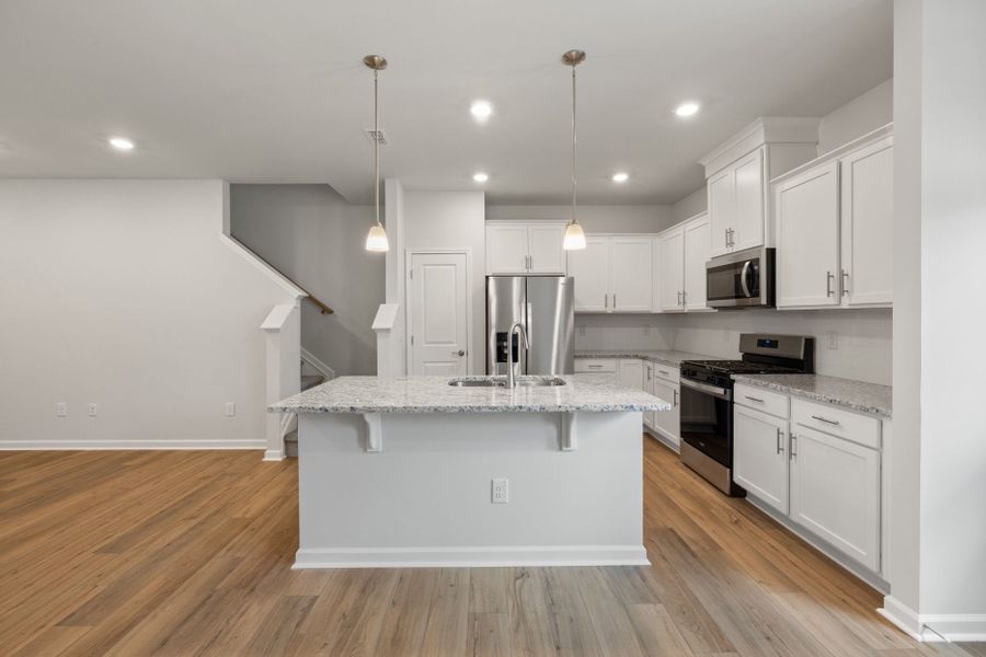Furnished interior view inside a new home in Flemingfield, Greensboro (Image 6). Furnished interior view inside a new home in Flemingfield, Greensboro (Image 6).