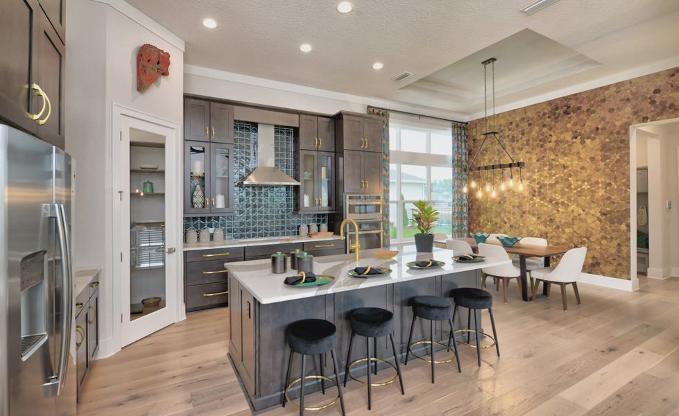 Furnished interior view inside a new home in Seven Pines, Jacksonville (Image 7).